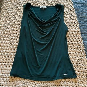 Calvin Klein Emerald Blouse Tank